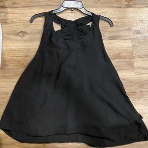 Black tank top